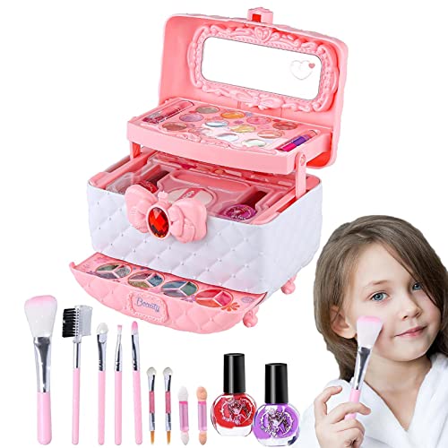 Jomewory Make-up für Kinder für Mädchen, Make-up für Kinder, waschbares Make-up für kleine Mädchen | Make-up für Kinder, Mädchen, Spielzeug Geschenke von Jomewory