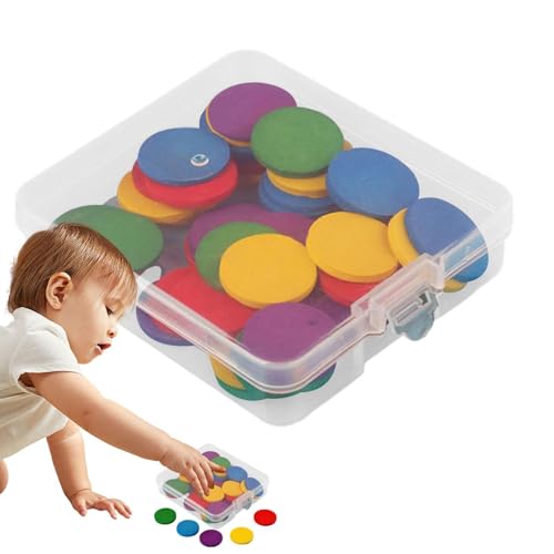 Jomewory Mathematikzählen Chips, Zählen von Chips für Kinder | 50 Stück runde Mathematikzähler,Brain Developmental Toy School Unterrichtsvorräte für Zuhause, Schule, Reisen Jomewory Mathematikzählen Chips, Zählen von Chips für Kinder | 50 Stück runde Mathematikzähler,Brain Developmental Toy School Unterrichtsvorräte für Zuhause, Schule, Reisen von Jomewory