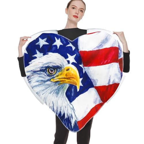 Jomewory Patriotisches Kostüm zum 4. Juli – Patriotisches Kostüm, Karnevalsparty-Requisiten, lustige Bekleidung für den 4. Juli Unabhängigkeitstag von Jomewory