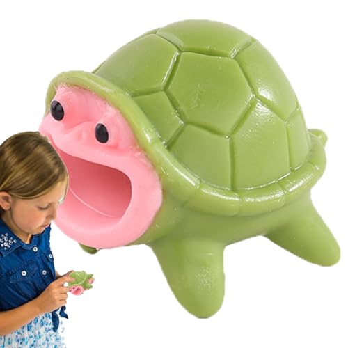 Schildkröte Anti-Stress-Spielzeug, sensorisches Anti-Stress-Spielzeug, Schildkröten-Kugel, Quetschspielzeug, hohe Elastizität für Erwachsene und Spielzeuge. Jomewory von Jomewory