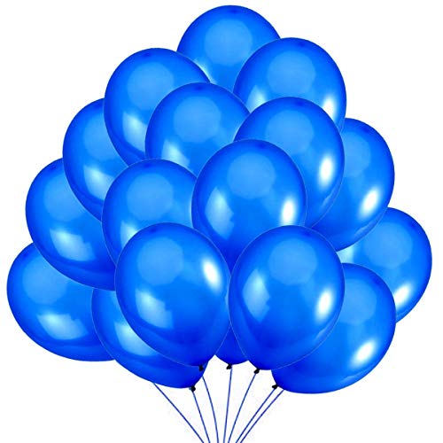 50 Luftballons Blau Ballons 36 cm Partyballon Deko 3,2g. Dekoration für Dunkelblau Party, Geburtstag, Baby Shower, Baby Dusche 50 Luftballons Blau Ballons 36 cm Partyballon Deko 3,2g. Dekoration für Dunkelblau Party, Geburtstag, Baby Shower, Baby Dusche von Jonami