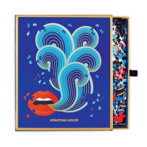 Jonathan Adler 750 Piece Lips Shaped Puzzle von Galison