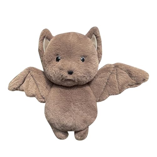 Jongyumo Niedliches Weiches -Kuscheltier, Halloween Dekorationstier, 3D-Form Mit Flügeln, Dicht Und Weich Gefüllt, Sicher Verarbeitet, Perfekt Für Handspiel, Wohnzimmerdekoration Und Feierlichkeiten von Jongyumo