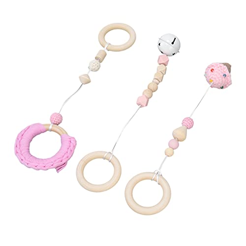 Jonlaki Buntes Holz-Baby-Spiel-Turn-Set, Glatte Oberflächen, Sicheres Buchenholz, Heimdekoration, Baby-Nachttisch-Dekoration Jonlaki Buntes Holz-Baby-Spiel-Turn-Set, Glatte Oberflächen, Sicheres Buchenholz, Heimdekoration, Baby-Nachttisch-Dekoration von Jonlaki