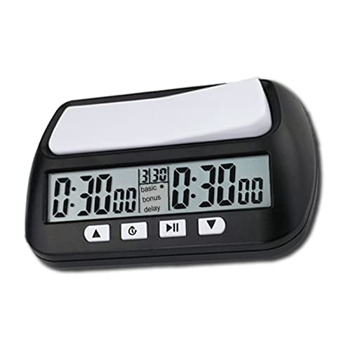 Jonlaki Schachuhr, ABS -Schach -Timer mit Hörbarer Alarmfunktion für Schach Jonlaki Schachuhr, ABS -Schach -Timer mit Hörbarer Alarmfunktion für Schach von Jonlaki