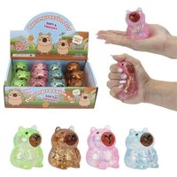 Sugar Squish Capybara, 7,5 cm (mehrfach sortiert, Farbe nicht wählbar) von Jono Toys B.V.