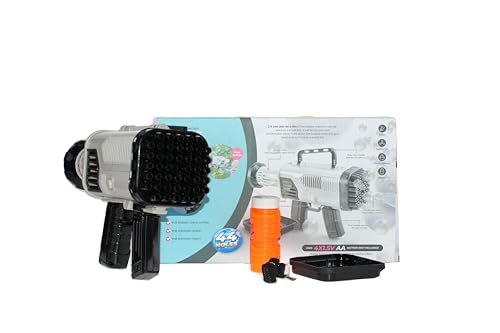 JooTech Seifenblasen Maschine | Seifenblasenpistole | Seifenblasen | Bubble Gun | Mit Zubehör | Grau JooTech Seifenblasen Maschine | Seifenblasenpistole | Seifenblasen | Bubble Gun | Mit Zubehör | Grau von JooTech