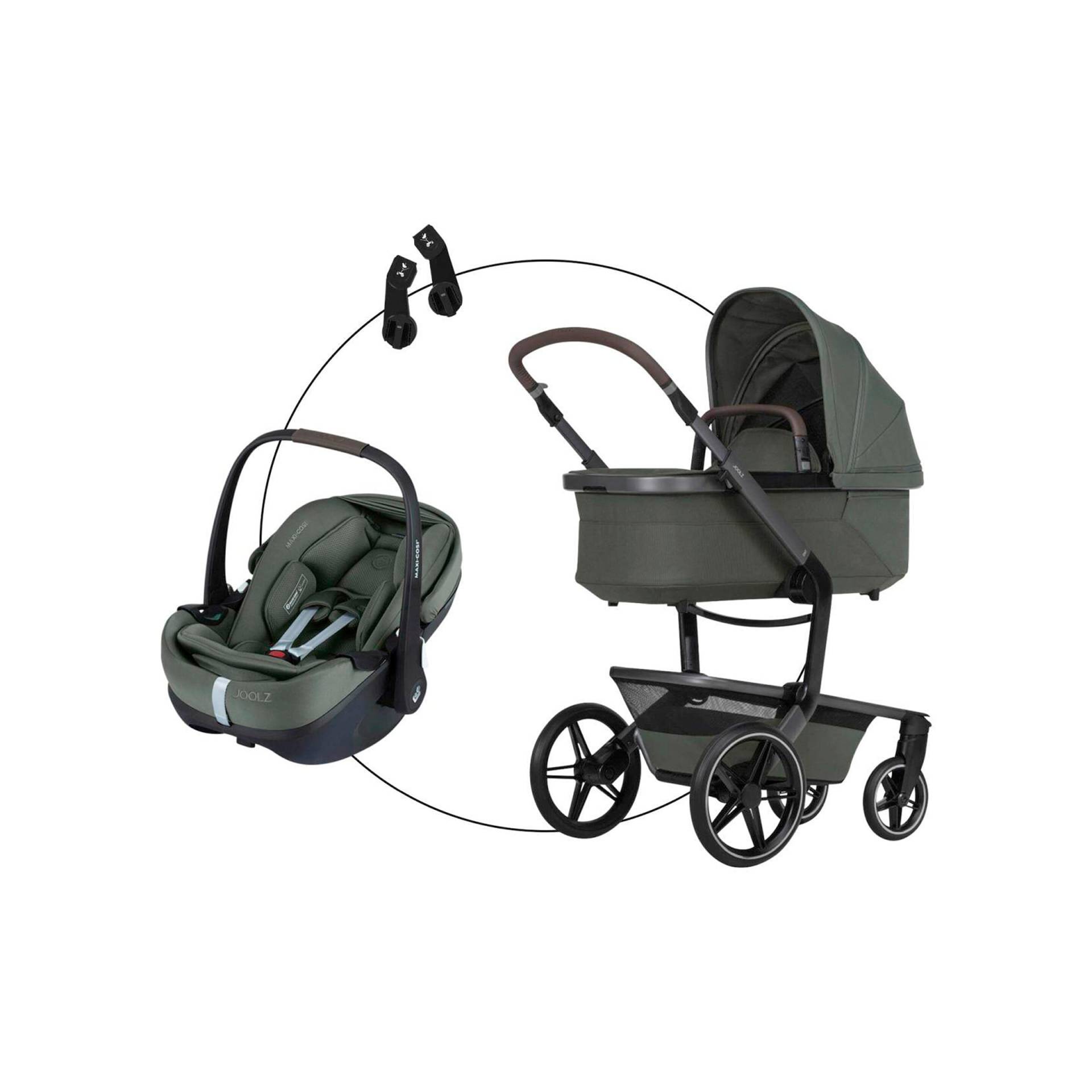 Joolz day⁵ Kombikinderwagen Trio-Set inkl. Babyschale Pebble 360 Pro 2 gruen Joolz day⁵ Kombikinderwagen Trio-Set inkl. Babyschale Pebble 360 Pro 2 gruen von Joolz