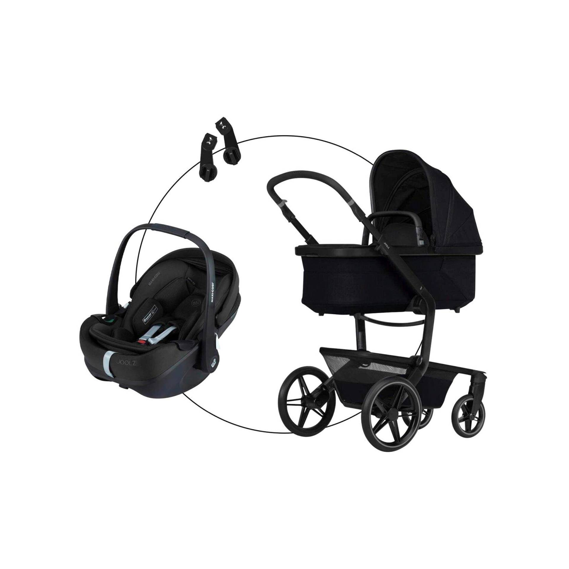Joolz day⁵ Kombikinderwagen Trio-Set inkl. Babyschale Pebble 360 Pro 2 schwarz Joolz day⁵ Kombikinderwagen Trio-Set inkl. Babyschale Pebble 360 Pro 2 schwarz von Joolz