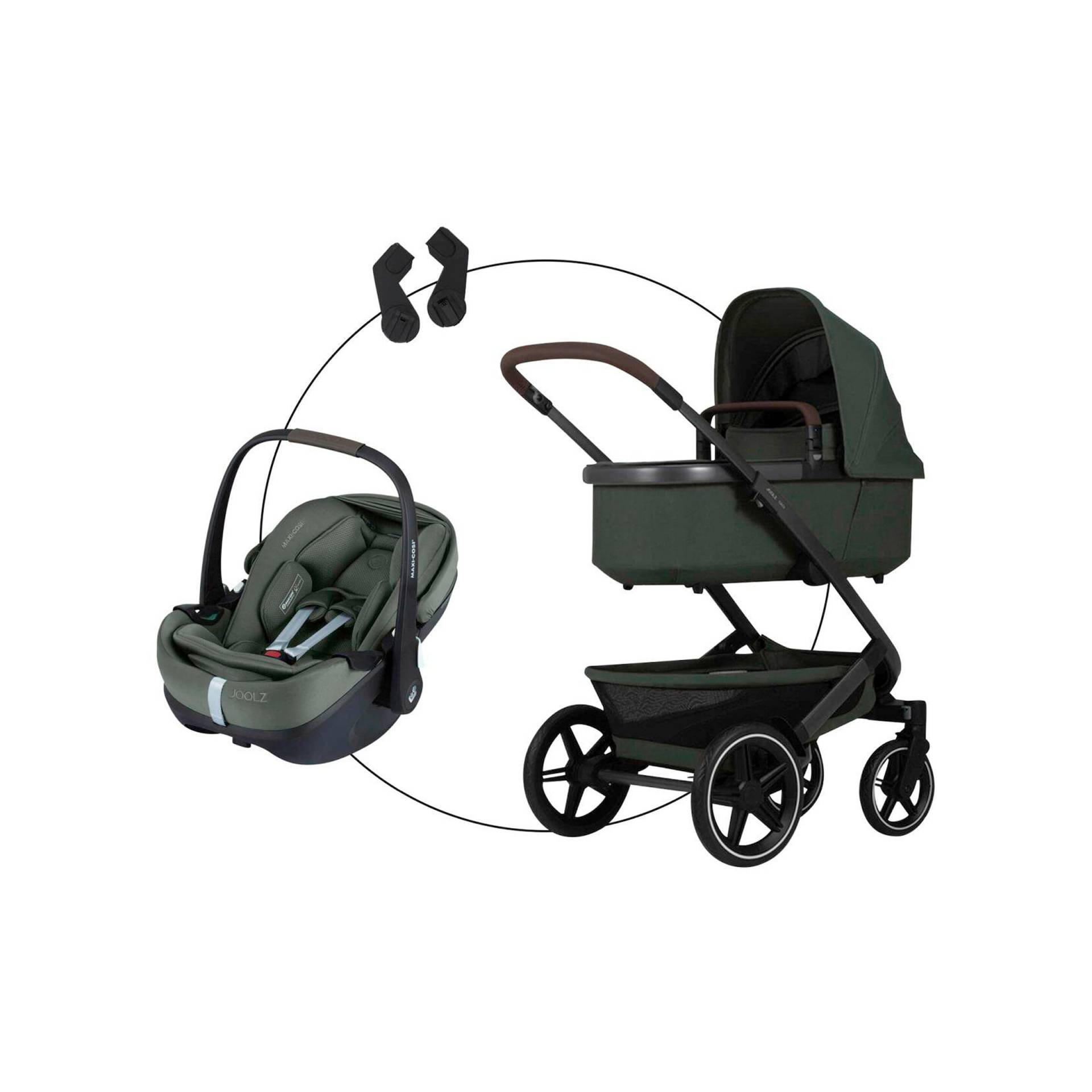 Joolz geo³ Kombikinderwagen Trio-Set inkl. Babyschale Pebble 360 Pro 2 gruen Joolz geo³ Kombikinderwagen Trio-Set inkl. Babyschale Pebble 360 Pro 2 gruen von Joolz