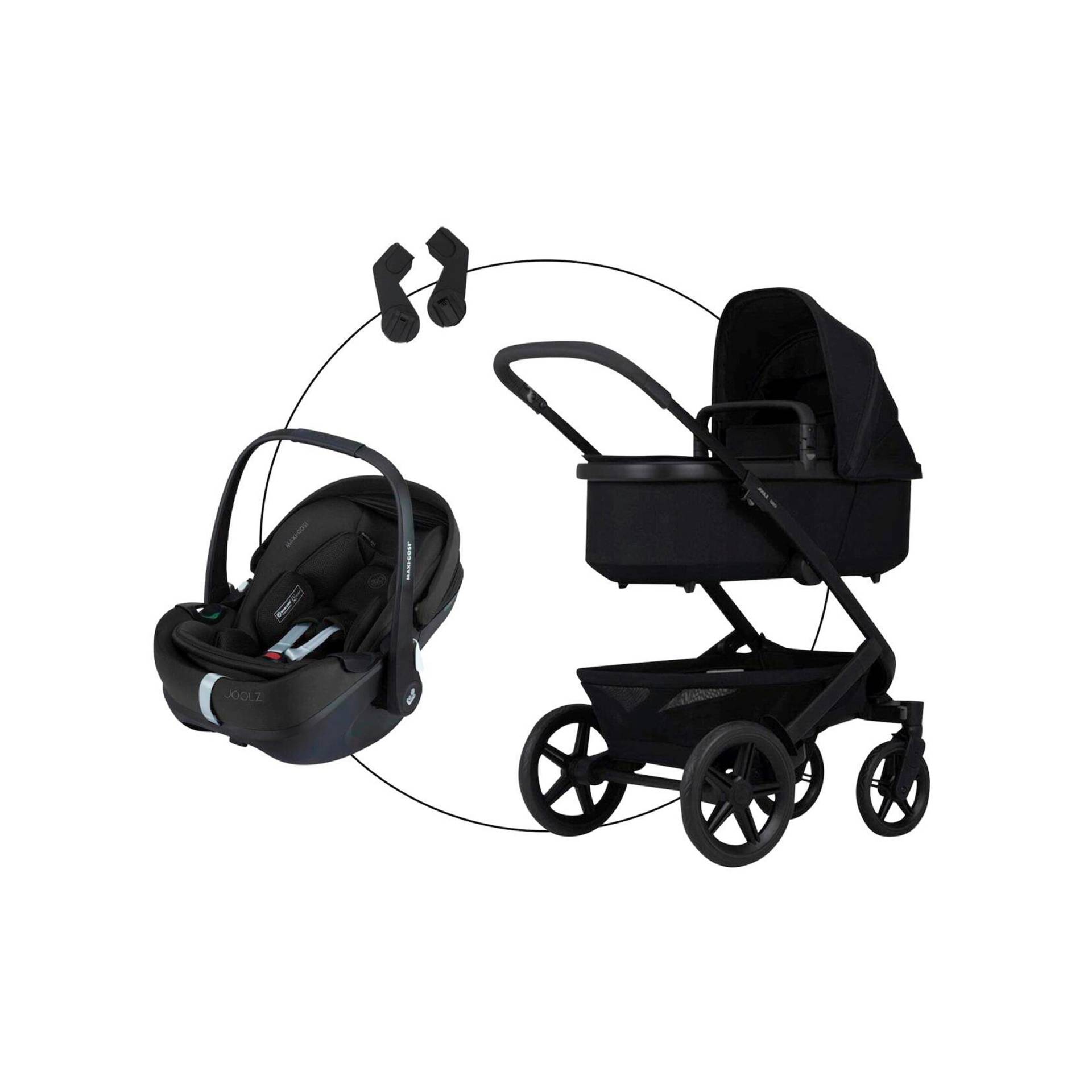 Joolz geo³ Kombikinderwagen Trio-Set inkl. Babyschale Pebble 360 Pro 2 schwarz Joolz geo³ Kombikinderwagen Trio-Set inkl. Babyschale Pebble 360 Pro 2 schwarz von Joolz