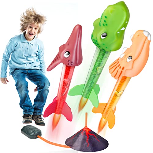Joozmui Raketen Spielzeug für Kinder, Outdoor Spielzeug ab 3 4 5 6 7 8 Jahre Junge Geschenk Junge 3-8 Jahre Kinderspielzeug ab 3-6 Jahre Outdoor Spiele für Kinder Spielzeug für Draußen von Joozmui