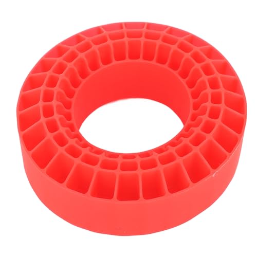 Jopwkuin RC-Reifenschaum, 4-teiliger RC-Auto-Reifenschaumeinsatz, Wasserdicht, Silikon, Temperaturbeständig, 1,9-Zoll-Reifen (Rot) von Jopwkuin