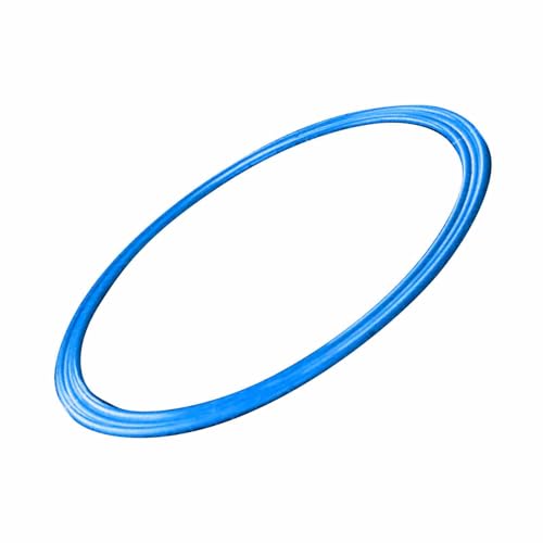 Trainingsringe, 30 cm Durchmesser, Glatter Hopscotch-Kreis, Erleichtern Koordination und Unterhaltung für Spielaktivitäten Im Freien (Blau) von Jopwkuin