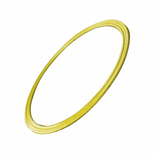 Trainingsringe, 30 cm Durchmesser, Glatter Hopscotch-Kreis, Erleichtern Koordination und Unterhaltung für Spielaktivitäten Im Freien (Gelb) von Jopwkuin