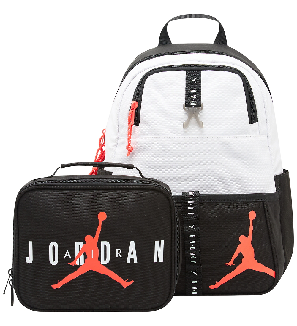 Jordan Schulranzen m. Kühltasche - Marmelade Air - Weiß/Schwarz - Jordan - One Size - Schulranzen Jordan Schulranzen m. Kühltasche - Marmelade Air - Weiß/Schwarz - Jordan - One Size - Schulranzen von Jordan