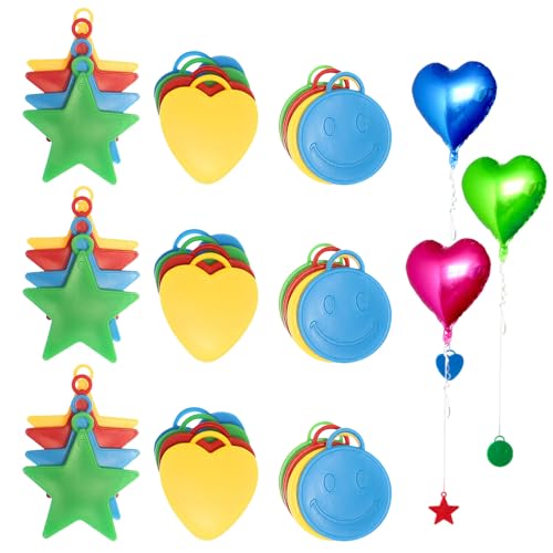 36 Stück Ballon Beschwerer, Ballongewicht für Helium, Stern Ballongewicht, Luftballons Gewichte Kunststoff, Bunte Gewichte, aufstellen für Hochzeit, Party, Geburtstag uvm 36 Stück Ballon Beschwerer, Ballongewicht für Helium, Stern Ballongewicht, Luftballons Gewichte Kunststoff, Bunte Gewichte, aufstellen für Hochzeit, Party, Geburtstag uvm von Jormftte