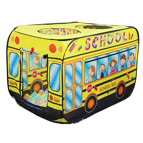 Auf Zelt für Kinder, 44x26x30 Zoll faltbares Oxford -Stoff -Schulbus -Zelt großes Spiel, Spielen Sie Haus mit 3 Öffnungen für Kleinkinder, Jungen und Mädchengeschenke. Auf Zelt für Kinder, 44x26x30 Zoll faltbares Oxford -Stoff -Schulbus -Zelt großes Spiel, Spielen Sie Haus mit 3 Öffnungen für Kleinkinder, Jungen und Mädchengeschenke. von Jorzer