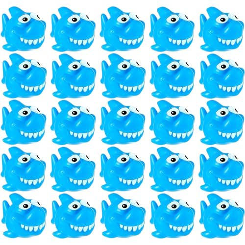 Haifischbadspielzeug, 25 PCS süße Haifischpool -Spielzeug, quietbares Schwimmbadspielzeug, 1, 6 x 2, 4 Zoll Tierwasserspielzeug für Schwimmbad Party Favorbeutelfüller Haifischbadspielzeug, 25 PCS süße Haifischpool -Spielzeug, quietbares Schwimmbadspielzeug, 1, 6 x 2, 4 Zoll Tierwasserspielzeug für Schwimmbad Party Favorbeutelfüller von Jorzer
