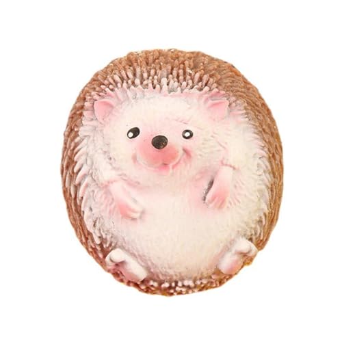Hedgehog Zappel Spielzeug Cartoon Tiersusorische Spielzeug kreative Simulation Hedgehog Quetsching Dekompression Spielzeugstress Zappelspielzeug für Geschenk. von Jorzer