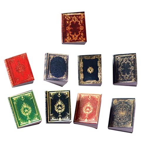Jorzer Bücher Dollhouse Accessoires Puppen Haus Miniatur Bücher Notebook Dollhouse Accessoires Miniaturen Vintage Bücher Modell Mini Bücher Dekoration 9pcs Jorzer Bücher Dollhouse Accessoires Puppen Haus Miniatur Bücher Notebook Dollhouse Accessoires Miniaturen Vintage Bücher Modell Mini Bücher Dekoration 9pcs von Jorzer