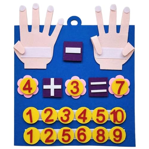 Jorzer Filzfinger Zahlen Mathematikspielzeug für Kinder süßer Spaß frühes Bildungsspielzeug mit hängenden Schleifen DIY lebendige Lernspielzeug Vorschule Lernaktivitäten Jorzer Filzfinger Zahlen Mathematikspielzeug für Kinder süßer Spaß frühes Bildungsspielzeug mit hängenden Schleifen DIY lebendige Lernspielzeug Vorschule Lernaktivitäten von Jorzer