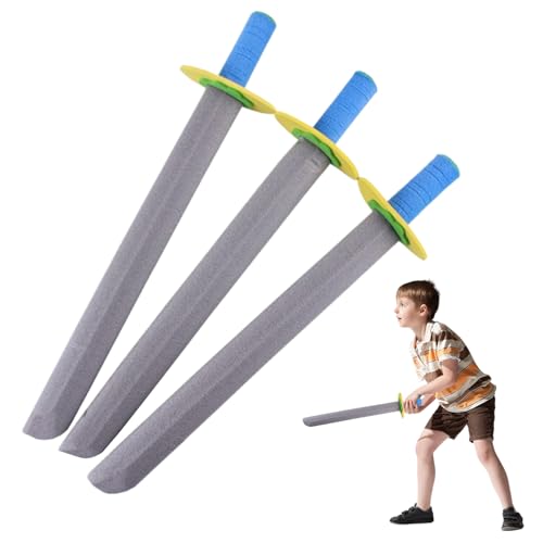 Jorzer Foam Schwert 20, 5 Zoll Schwerter 3pcs/Set Eva Foam Spielzeugschwert tun Spiel Spielzeugset -Schwerter für Kinder, für Kinder, für Spielkämpfe Jorzer Foam Schwert 20, 5 Zoll Schwerter 3pcs/Set Eva Foam Spielzeugschwert tun Spiel Spielzeugset -Schwerter für Kinder, für Kinder, für Spielkämpfe von Jorzer