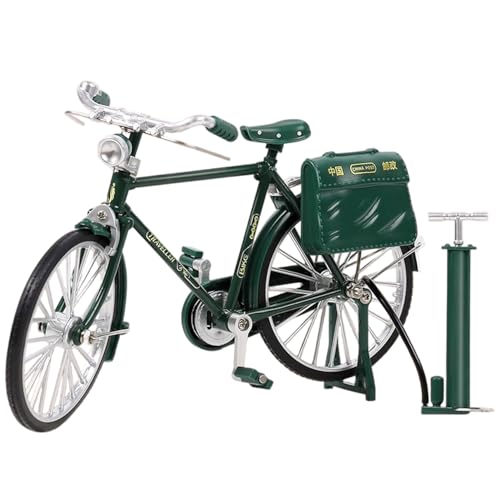 Jorzer Mini Bike Modell 1:10 Vintage Bike Dekor für Home Tisch Regal Puppenhaus Zubehör von Jorzer