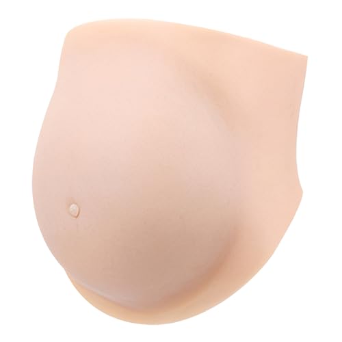 Jorzer Silikon gefälschte Schwangere Bauchballen hautloser gefälschter Bauch, realistische Bauchschwangerschafts-Requisition für Film, TV-Serie, Parodienkostüme und Cosplay für 4-5 Monate von Jorzer