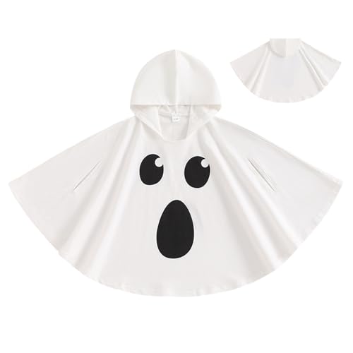Kleinkind Geisterkostüm für Kinder, Baumwollgeister -Umhang Halloween Kostüme für Jungen Mädchen Cosplay -Outfits, geeignet für Kinder im Alter von 18 bis 24 Monaten Kleinkind Geisterkostüm für Kinder, Baumwollgeister -Umhang Halloween Kostüme für Jungen Mädchen Cosplay -Outfits, geeignet für Kinder im Alter von 18 bis 24 Monaten von Jorzer
