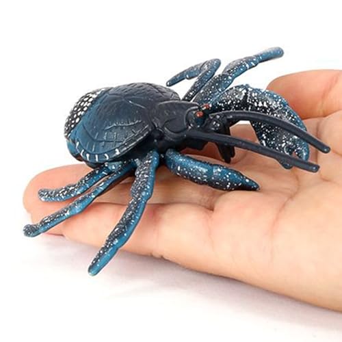 Krabbenspielzeug, 4x0.8 realistische Kokosnusskrabben Tierfiguren Meer Tier Spielzeug PVC Pädagogische Lernspielzeug Geburtstagsgeschenk -Tiere Spielzeug für Kinder Jungen Mädchen von Jorzer