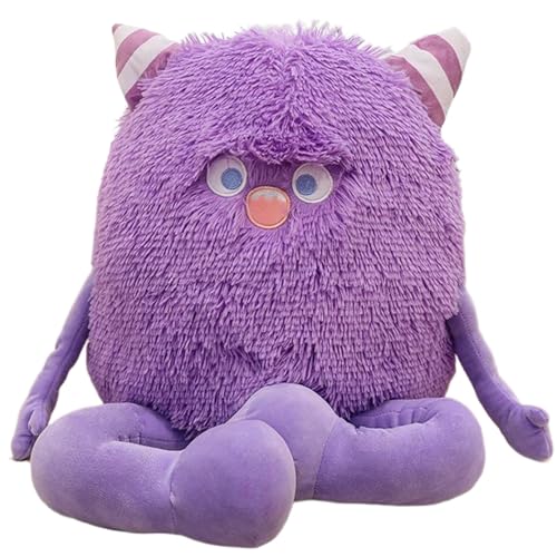 Monster Plüsch, 20 Zoll süßes Gesicht Monster gefülltes Tier mit Arm und Bein Baumwolle ausgestopftes Reißverschluss Langes Plüschspielzeug mit Horn für Kinder, Erwachsene Monster Plüsch, 20 Zoll süßes Gesicht Monster gefülltes Tier mit Arm und Bein Baumwolle ausgestopftes Reißverschluss Langes Plüschspielzeug mit Horn für Kinder, Erwachsene von Jorzer