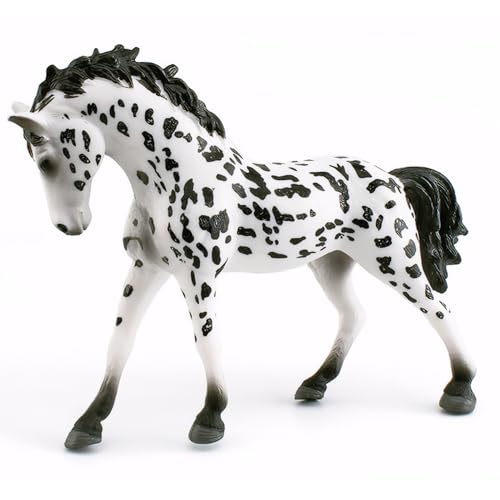 Pferdefiguren, realistische Appaloosa Pferdestatue Tierfiguren, 5x1.5x4 Plastikpädagogische Spielzeuggeburtstag Geschenkset Animal Spielzeug für Kinder Jungen Mädchen Pferdefiguren, realistische Appaloosa Pferdestatue Tierfiguren, 5x1.5x4 Plastikpädagogische Spielzeuggeburtstag Geschenkset Animal Spielzeug für Kinder Jungen Mädchen von Jorzer