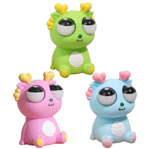 Squeeze -Spielzeug, Augenpoping Dragon Stress Relief Toy 3pcs lustiger Augapfel Burst Dragon für Geburtstagsgeschenke, Partybevorzugt Stress -Squeep -Spielzeug, Angstlinderspielzeug. Squeeze -Spielzeug, Augenpoping Dragon Stress Relief Toy 3pcs lustiger Augapfel Burst Dragon für Geburtstagsgeschenke, Partybevorzugt Stress -Squeep -Spielzeug, Angstlinderspielzeug. von Jorzer