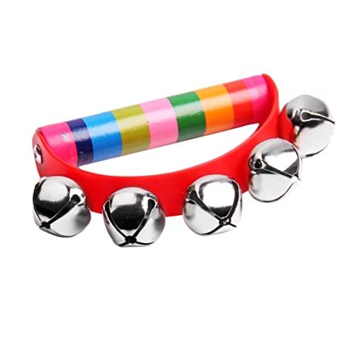 Tambourin Handbell Halbmond Tamburin Musikinstrument Rhythmus schlägt das kleine Jingle Bell -Spielzeug Tool Baby Kind Kind früh Bildung Tambourin Handbell Halbmond Tamburin Musikinstrument Rhythmus schlägt das kleine Jingle Bell -Spielzeug Tool Baby Kind Kind früh Bildung von Jorzer