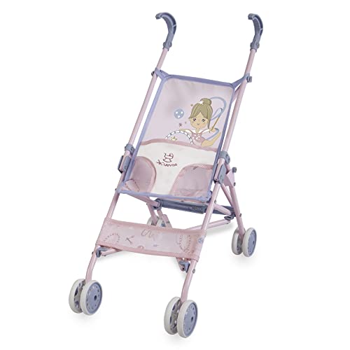 DE CUEVAS TOYS 90051 Puppenwagen, Rosa von DE CUEVAS TOYS