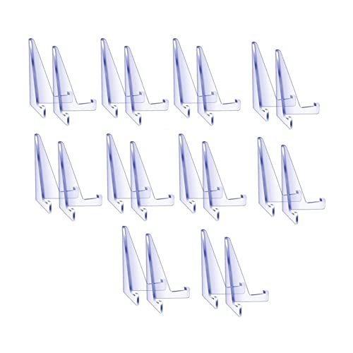 Joselin 20 StüCk 35PT-360PT KartenhüLlen Displayhalter AcrylstäNder Kleines Rack für Baseball Football Sport Card Trading&Display von Joselin