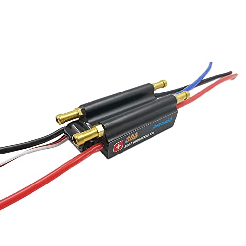 Joselin Rc Boot Bürstenlos Motor Esc 30A Bürstenlos Esc Geschwindigkeit Controller Unterstützung 2-6S Lipo Bec 5V / 4A für Rc Boot von Joselin