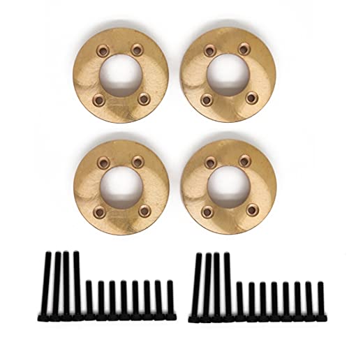 Josenidny 4PCS Messing Gegengewicht Balance Gewicht für YK4101PRO YK4102 YK4103 YK4082 YiKong RC Crawler Auto Upgrade Teile von Josenidny