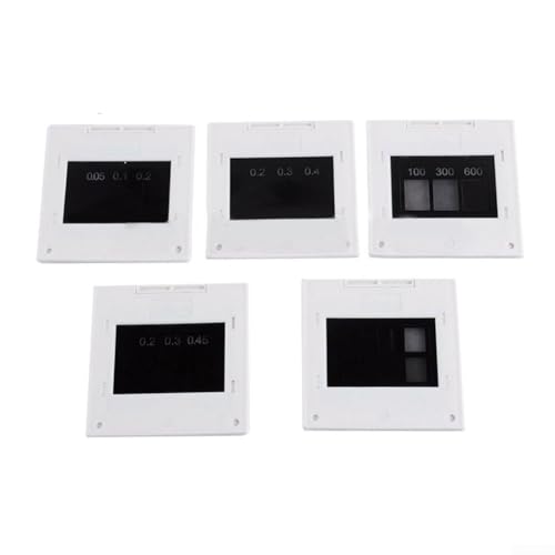 Jotekonoby Interferenz-Beugungsgitter-Set, 5 Stück, 50 x 50 mm, doppelter Dreifachschlitz, kreisförmig, optische Physik, Experimentier-Kit für Lichtwellen, Demonstration, Lernwerkzeug, Laborausrüstung Jotekonoby Interferenz-Beugungsgitter-Set, 5 Stück, 50 x 50 mm, doppelter Dreifachschlitz, kreisförmig, optische Physik, Experimentier-Kit für Lichtwellen, Demonstration, Lernwerkzeug, Laborausrüstung von Jotekonoby