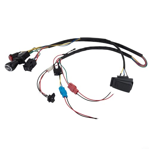 Kinder Elektroauto Draht und Schalter Kit mit 2 4G Fernbedienung Funktion (elektronische Schaukel) von Jotekonoby