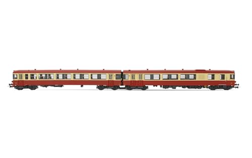Jouef Loisirs HJ2614 SNCF-Dieseltriebwagen X 4317 XR 8517, rote und cremefarbene Lackierung – Diesel von Jouef Loisirs