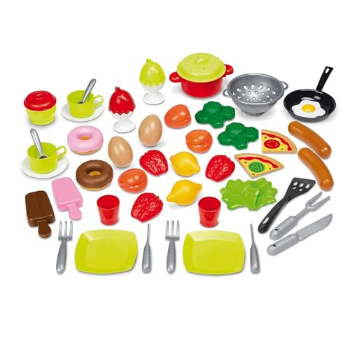 Jouets Ecoiffier 2657 – Futterbox: 50 Teile, darunter Lebensmittel und Küchenutensilien – Nachahmungsspiel – ab 18 Monaten, Mehrfarbig Jouets Ecoiffier 2657 – Futterbox: 50 Teile, darunter Lebensmittel und Küchenutensilien – Nachahmungsspiel – ab 18 Monaten, Mehrfarbig von Jouets Ecoiffier