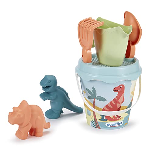 Ecoiffier Seau Garni décor 462 – Eimer gefüllt mit Dino Dekor 17 cm 2 Sandformen – Strandspiel für Kinder – ab 18 Monaten – Herkunft Frankreich, Mehrfarbig Ecoiffier Seau Garni décor 462 – Eimer gefüllt mit Dino Dekor 17 cm 2 Sandformen – Strandspiel für Kinder – ab 18 Monaten – Herkunft Frankreich, Mehrfarbig von Ecoiffier