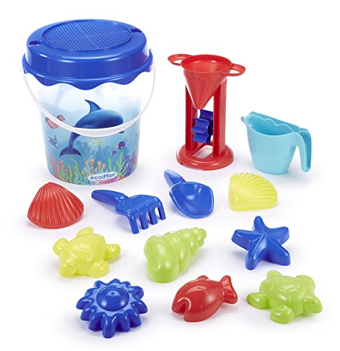 Ecoiffier Jouet 513 – Eimer gefüllt transparent 21 cm Delfin – Strandspiel für Kinder – ab 18 Monaten – Herkunft Frankreich Ecoiffier Jouet 513 – Eimer gefüllt transparent 21 cm Delfin – Strandspiel für Kinder – ab 18 Monaten – Herkunft Frankreich von Ecoiffier