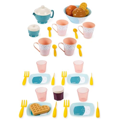 Spielzeug Ecoiffier – 2759 – Frühstücks-Set mit eleganter Essecke (35-teilig) – Nachahmungsspiel für Kinder – ab 18 Monaten Spielzeug Ecoiffier – 2759 – Frühstücks-Set mit eleganter Essecke (35-teilig) – Nachahmungsspiel für Kinder – ab 18 Monaten von Ecoiffier