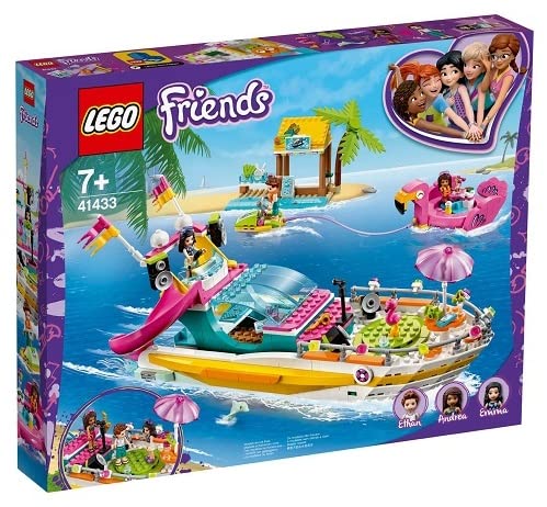 Le Bateau de Fete des Mini-Puppen Friends – Yacht – für Lego 41433 Mädchen ab 7 Jahren – Bauspiel von Jouets