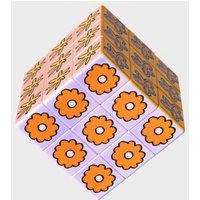 Art Cube - Flower Pop Puzzle Game Cube with Artistic Patterns von Journey of Something