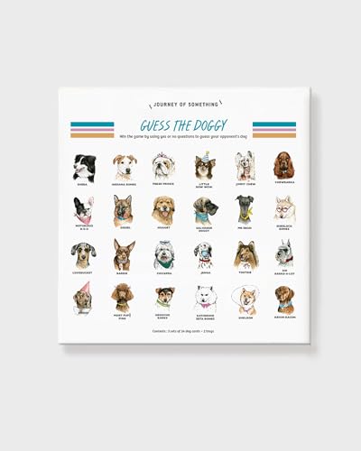 Guess The Doggy Card Game – Artist Designed Quirky Dog Guessing Game for Families & Friends Guess The Doggy Card Game – Artist Designed Quirky Dog Guessing Game for Families & Friends von Journey of Something
