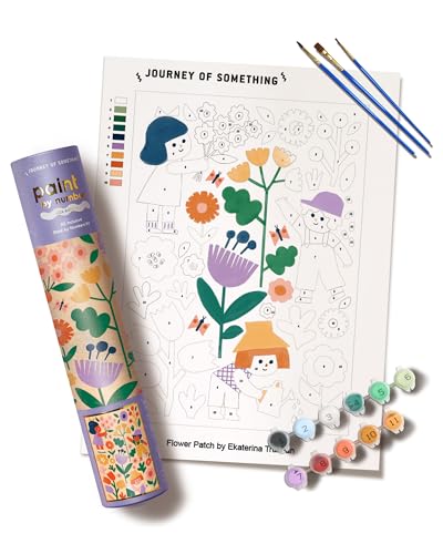 Journey of Something Malen nach Zahlen mit Blumenmotiv, einfaches und lustiges Malset für Kinder im Alter von 5 bis 12 Jahren Journey of Something Malen nach Zahlen mit Blumenmotiv, einfaches und lustiges Malset für Kinder im Alter von 5 bis 12 Jahren von Journey of Something